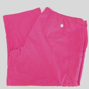 Butter Soft Stretch Scrub Pants Womens 5XP PINK Medical Professional Technician